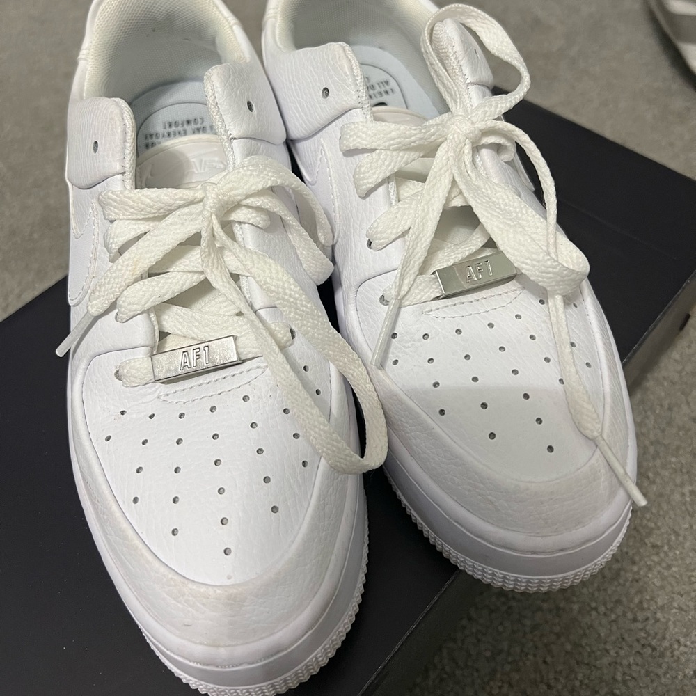 Womens Nike Air Force worn 1 time only